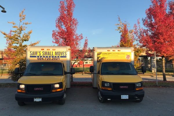 Sam’s Junk Removal Trucks Vancouver Sam’s Junk Removal trucks ready for service in Vancouver